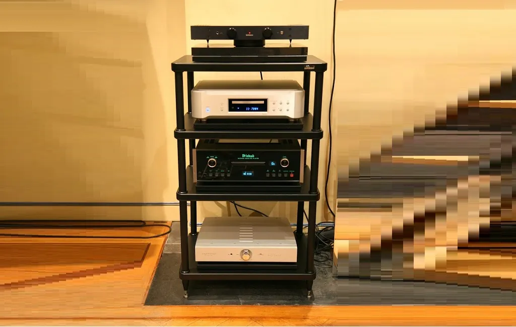 Стойки и тумбы для HI-FI техники Solidsteel S5-4 Black