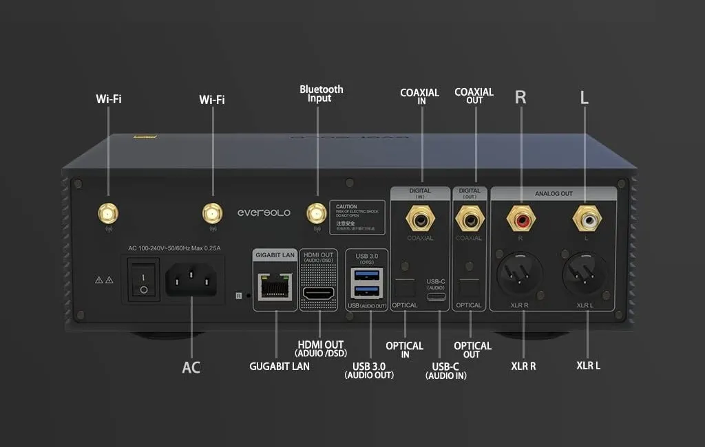 Сетевой плеер EverSolo DMP-A6