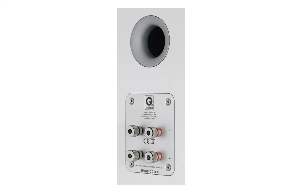 Полочна акустика Q Acoustics CONCEPT 20 SPEAKER GLOSS WHITE PAIR (QA2625)
