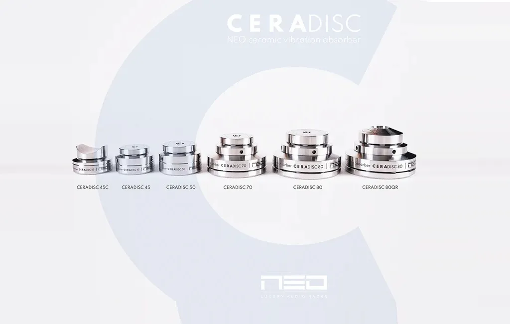 Антивібраційні підставки для апаратури NEO CERADISC 45 set of 4