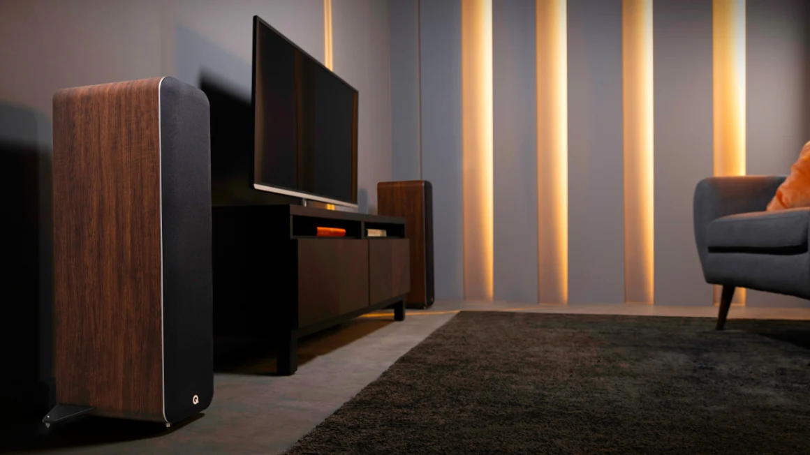 Активная напольная акустика Q Acoustics M40 HD WIRELESS Walnut (QA7642)