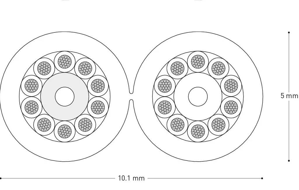 Акустичні кабелі QED Revelation Pre-Term Speaker Cable 3m (QE1442)