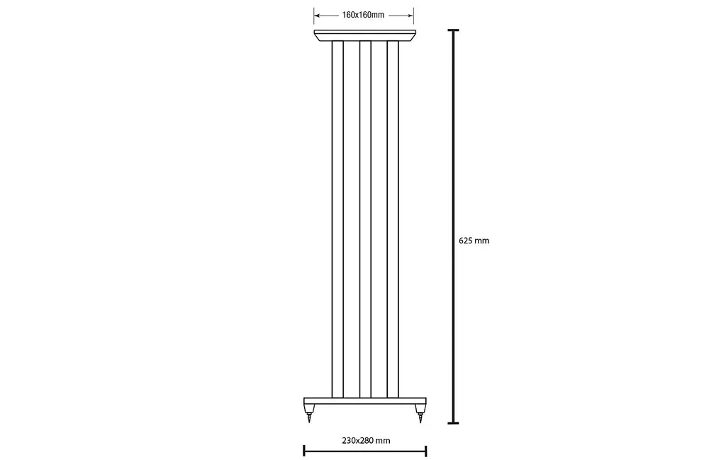 Стойки под акустику Solidsteel NS-6