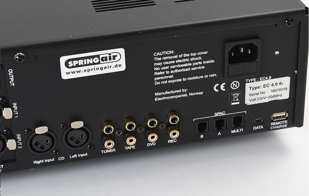 Попередні підсилювачі Electrocompaniet EC4.9. Referance 6 channel