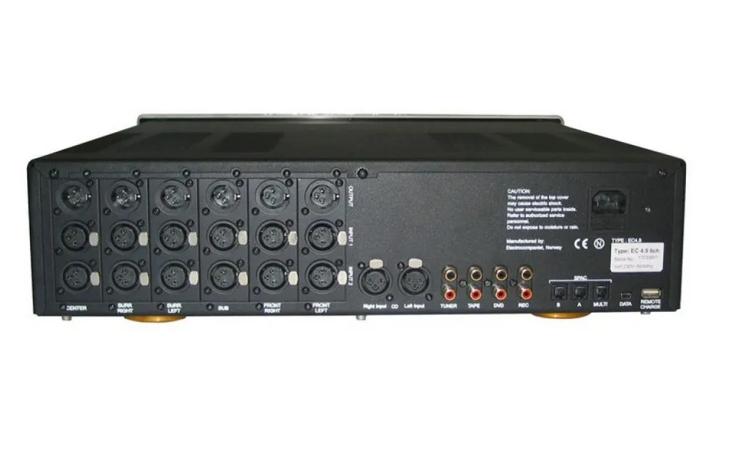 Попередні підсилювачі Electrocompaniet EC4.9. Referance 6 channel