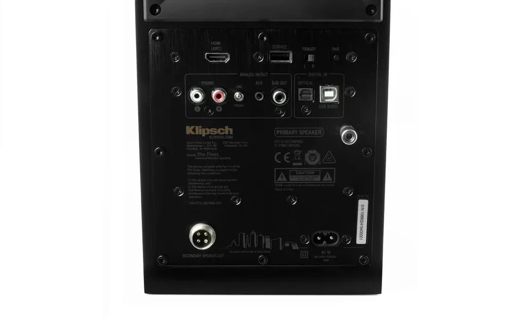 Активная полочная акустика Klipsch The Fives Walnut