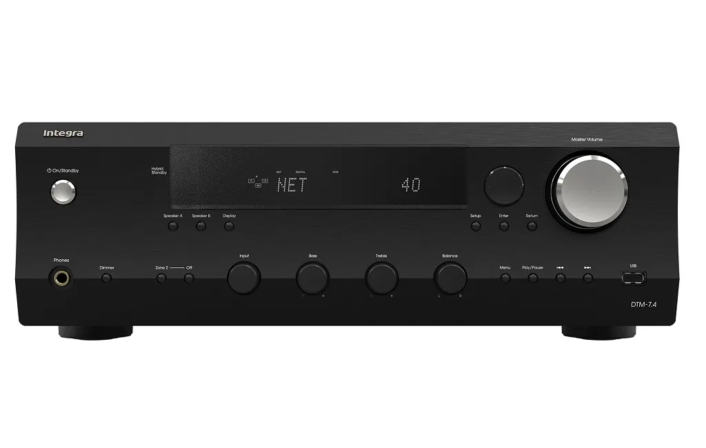 Стерео ресивер Integra DTM7.4 Black