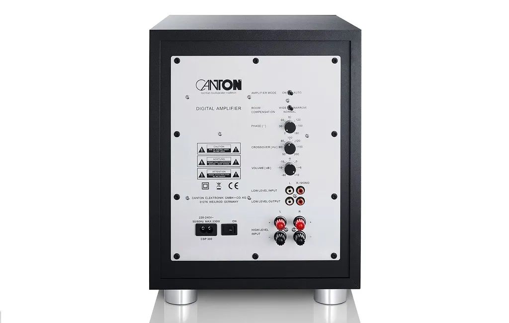 Сабвуферы  Canton Power Sub 8 Black