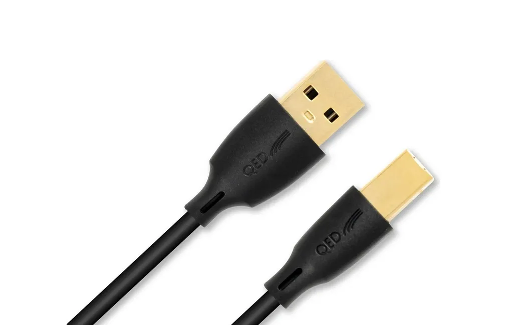 USB кабели QED CONNECT USB A(M)-B(M) 0.75M (QE8214)