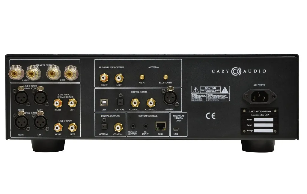 Стерео усилители Cary Audio SI-300.2d Black
