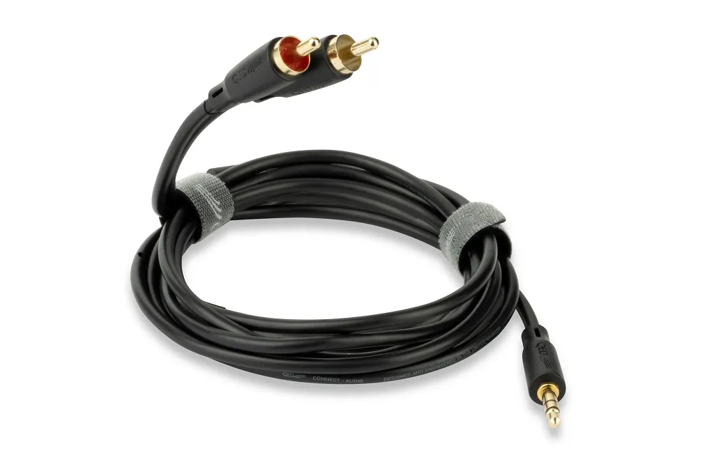 Межблочные кабели QED CONNECT 3.5MM JACK-PHONO 3M (QE8117)