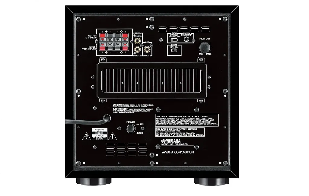 Сабвуфери Yamaha NS-SW200 II Piano Black
