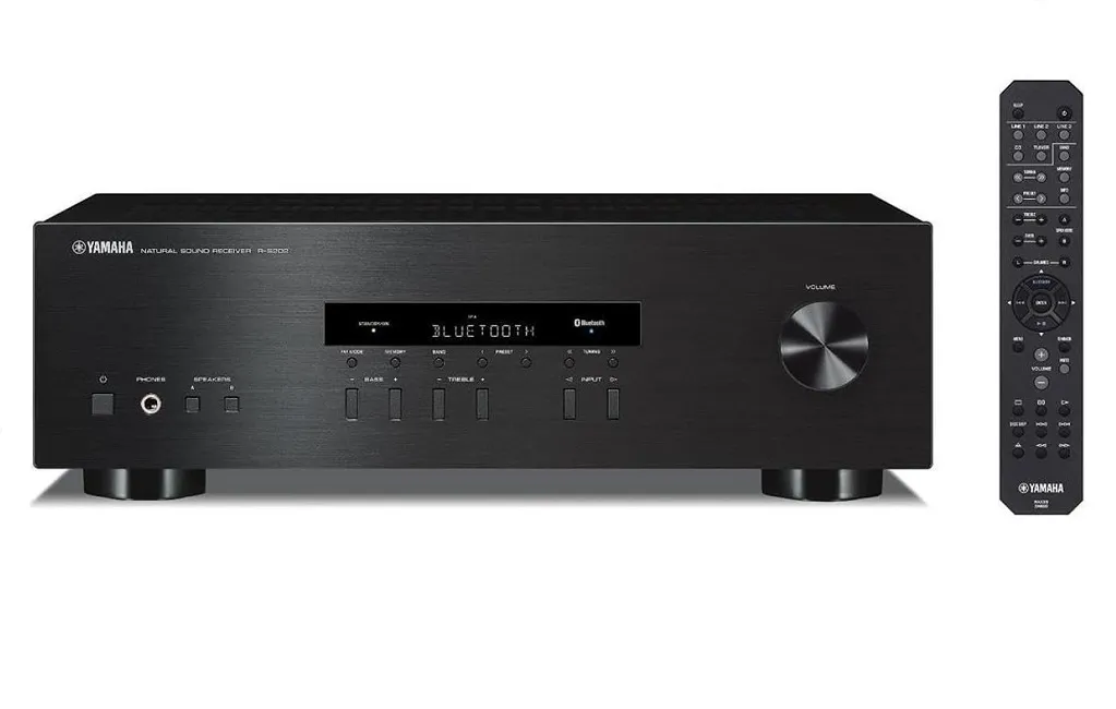 Стерео ресивер Yamaha R-S202 Black