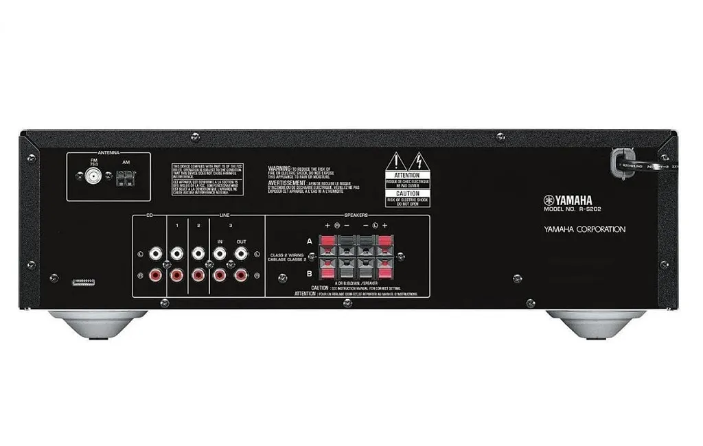 Стерео ресивер Yamaha R-S202 Black