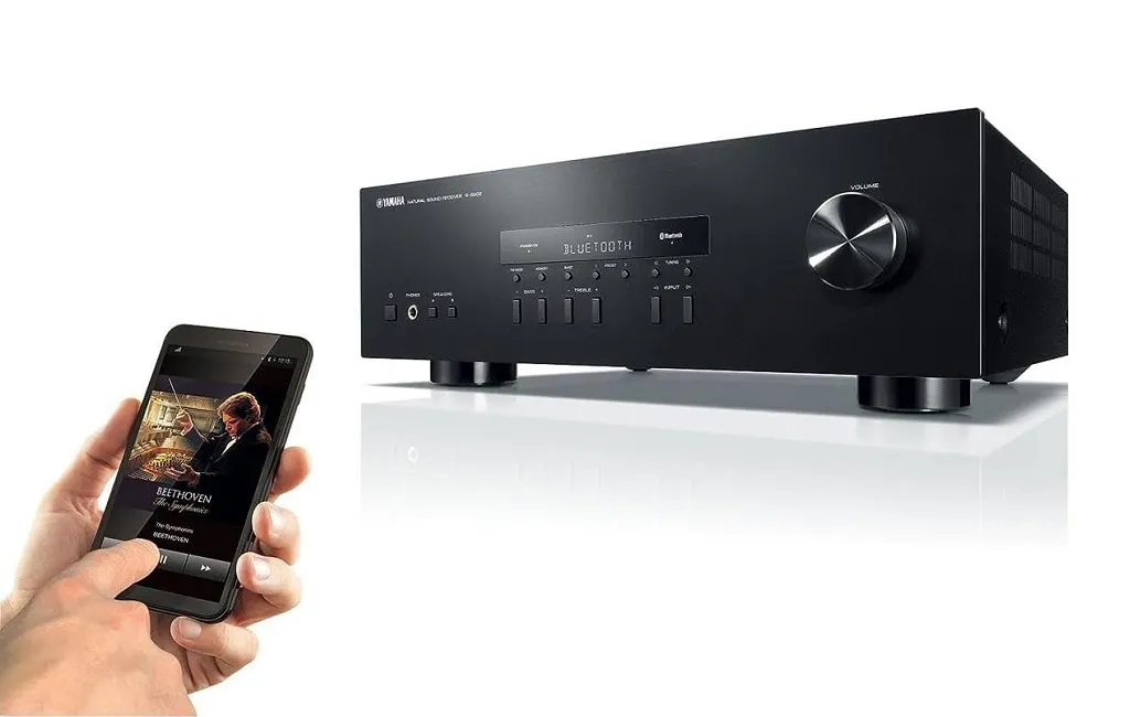 Стерео ресивер Yamaha R-S202 Black