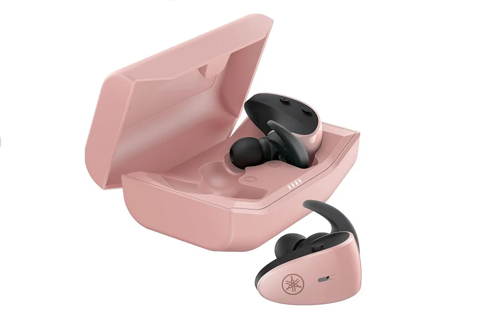 Наушники беспроводные (Bluetooth) Yamaha TW-ES5A Pink