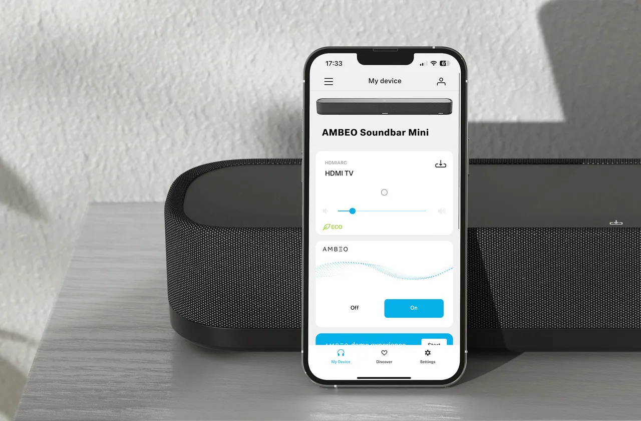 Звукові проектори (саундбар) SENNHEISER AMBEO Soundbar Mini