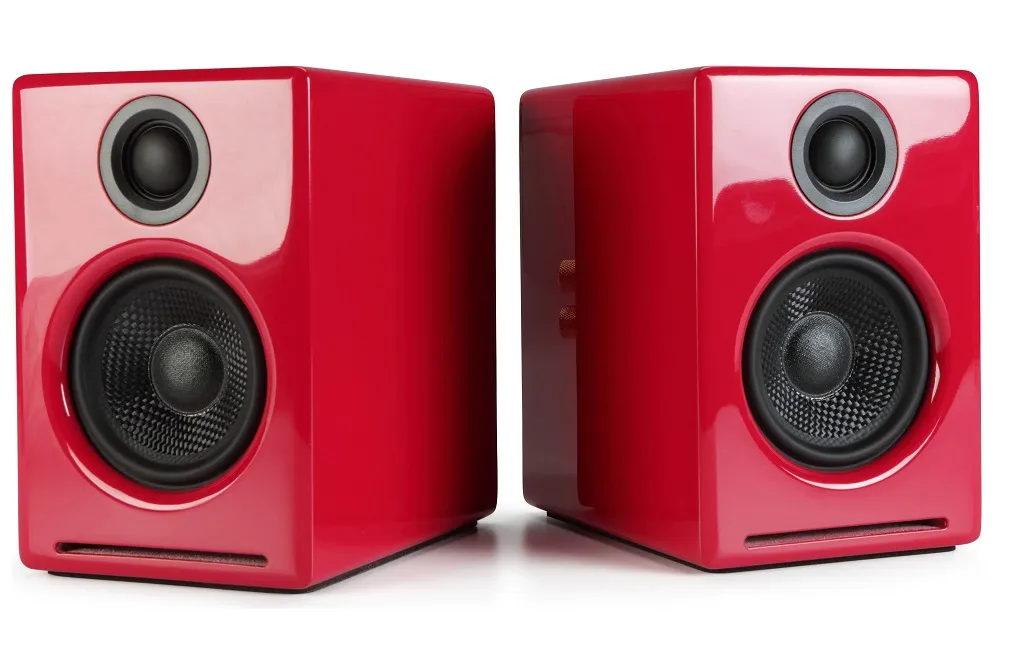 Активная полочная акустика Audioengine A2+BT Red