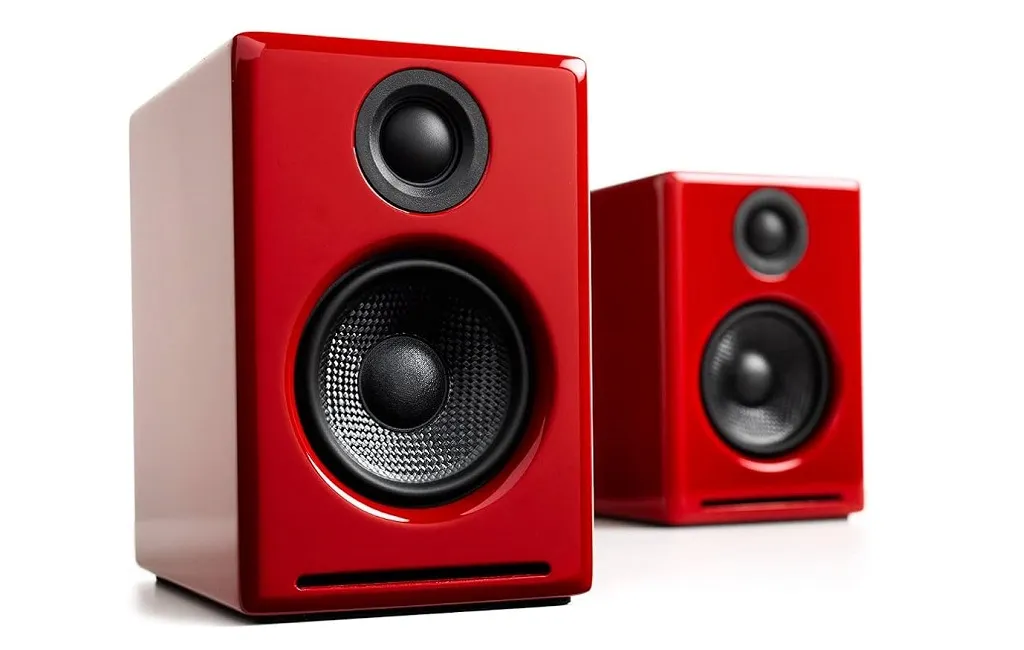 Активная полочная акустика Audioengine A2+BT Red