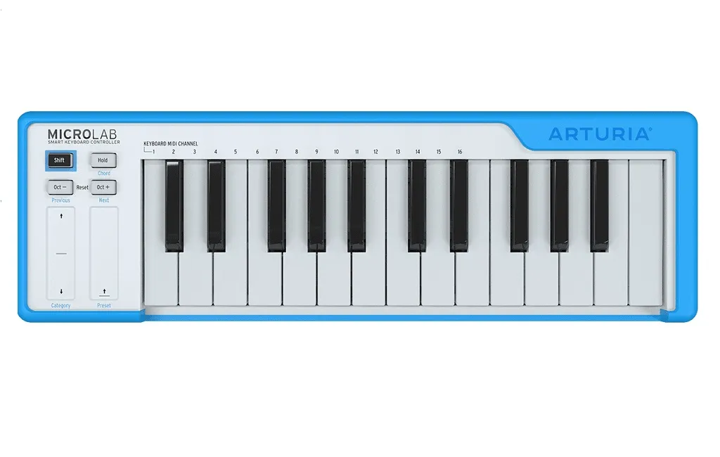 MIDI-клавиатуры Arturia MicroLab (Blue) + Arturia Analog Lab V