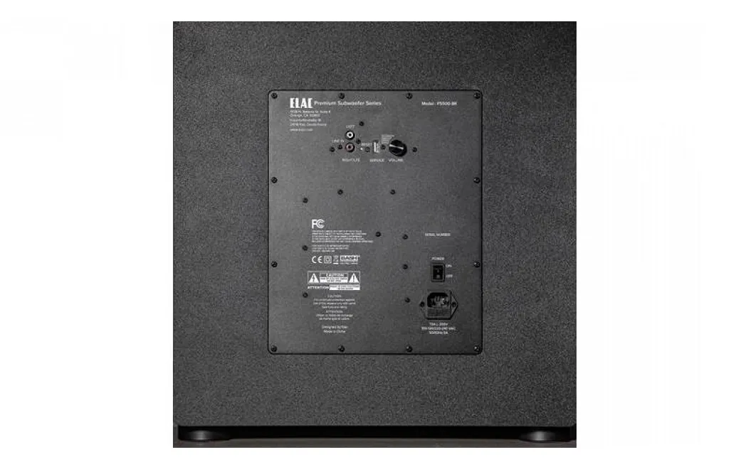 Сабвуфери Elac PS500-BK