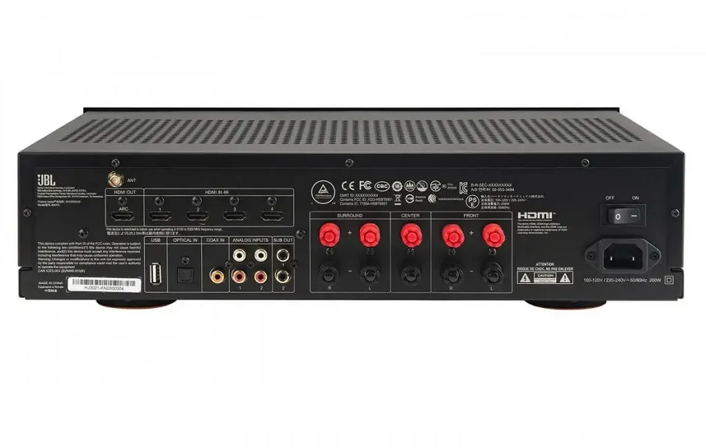 AV Ресівери JBL MA310 Black