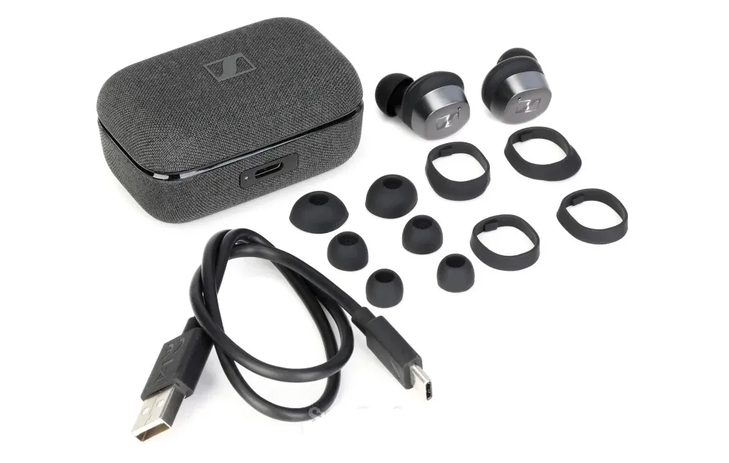 Наушники беспроводные (Bluetooth) Sennheiser MOMENTUM TRUE WIRELESS 4 Black Graphite