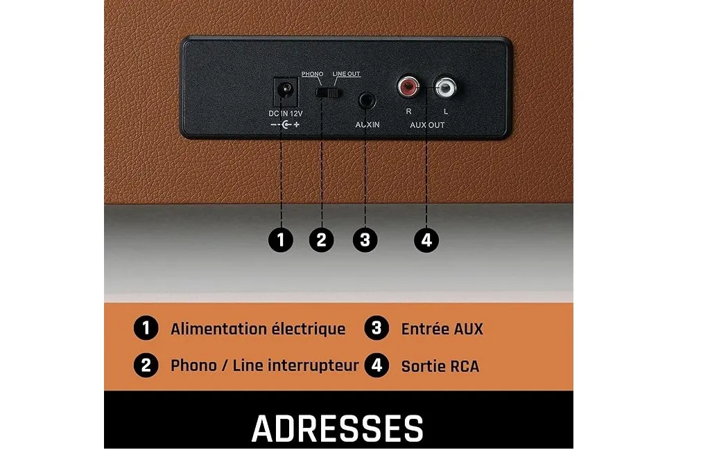 Проигрыватель винила Lenco LS-430BN