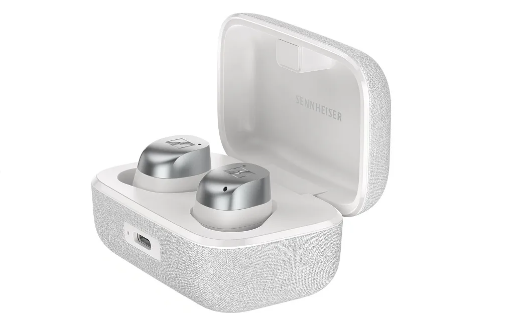 Бездротові навушники (Bluetooth) Sennheiser MOMENTUM TRUE WIRELESS 4 White Silver