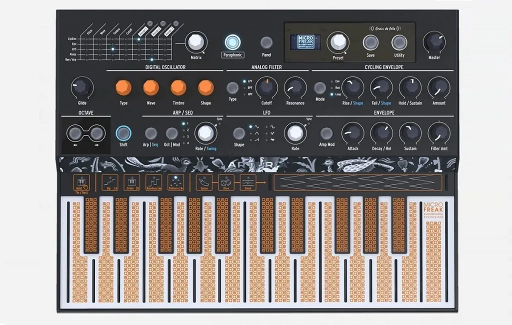 Синтезаторы Arturia MicroFreak