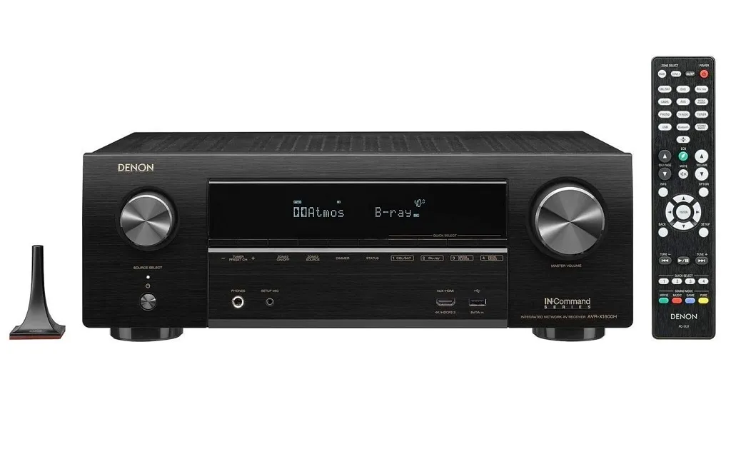 AV Ресівери Denon AVR-X1600H (7.2 сh) Black