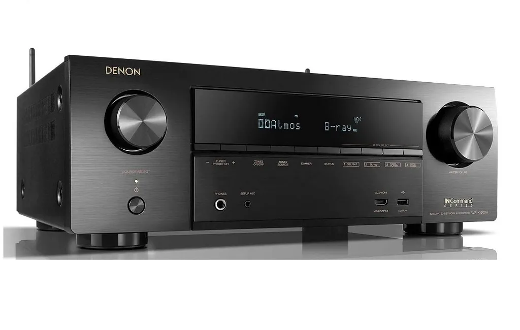 AV Ресівери Denon AVR-X1600H (7.2 сh) Black