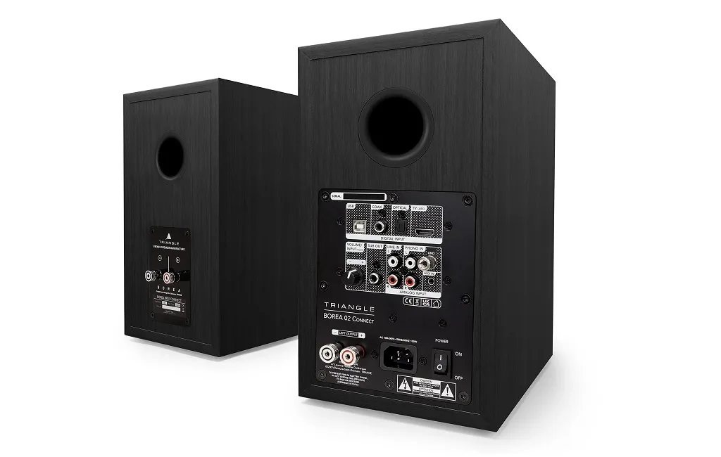 Активная полочная акустика Triangle Borea BR02 Connect Black