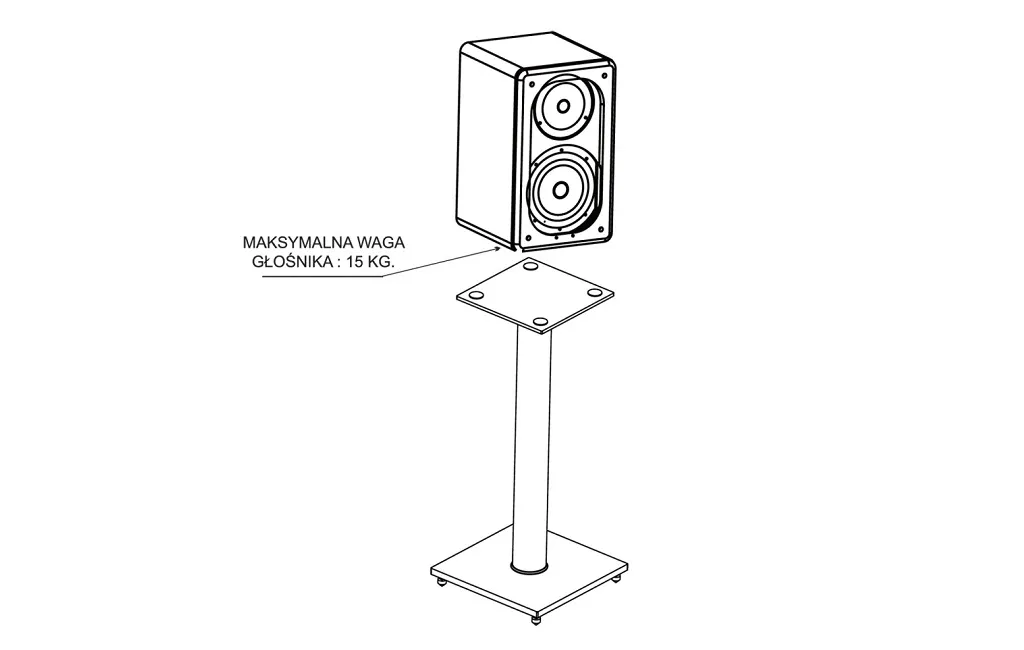 Стійки під акустику TAGA Harmony TSS-76G