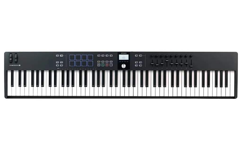 MIDI-клавиатуры Arturia KeyLab Essential 88 mk3 (Black) + Arturia Pigments