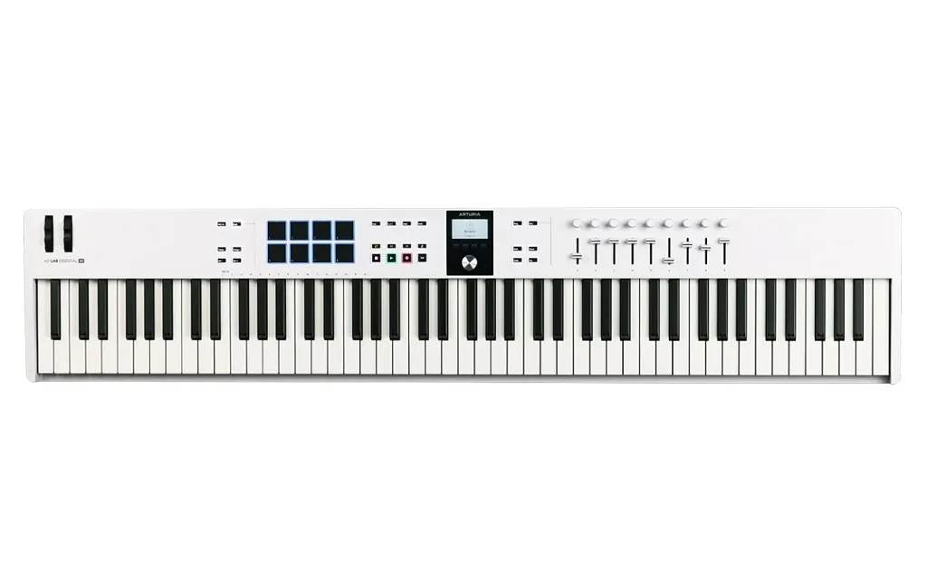 MIDI-клавіатури Arturia KeyLab Essential 88 mk3 (White) + Arturia Pigments