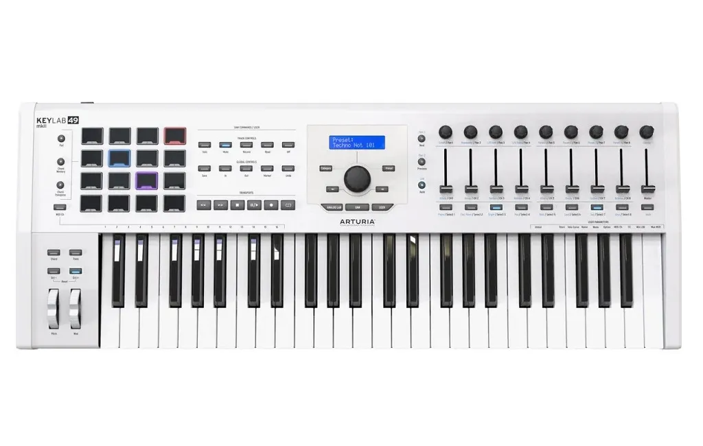 MIDI-клавіатури Arturia KeyLab 49 MkII + V Collection 8.2