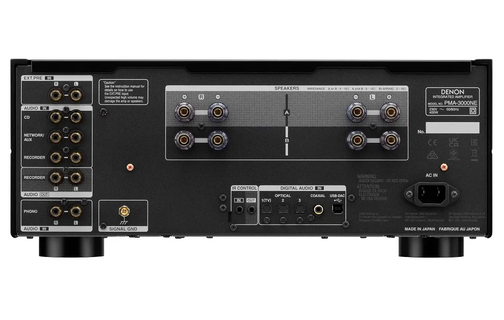 Стерео усилители Denon PMA-3000NE Black