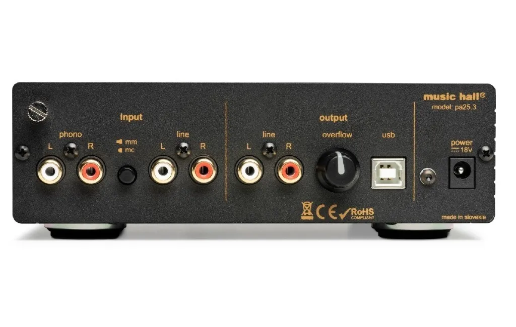 Фонокорректоры Music Hall PA-25.3 BLACK