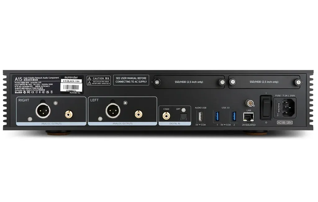 Сетевой плеер Aurender  A15 Black