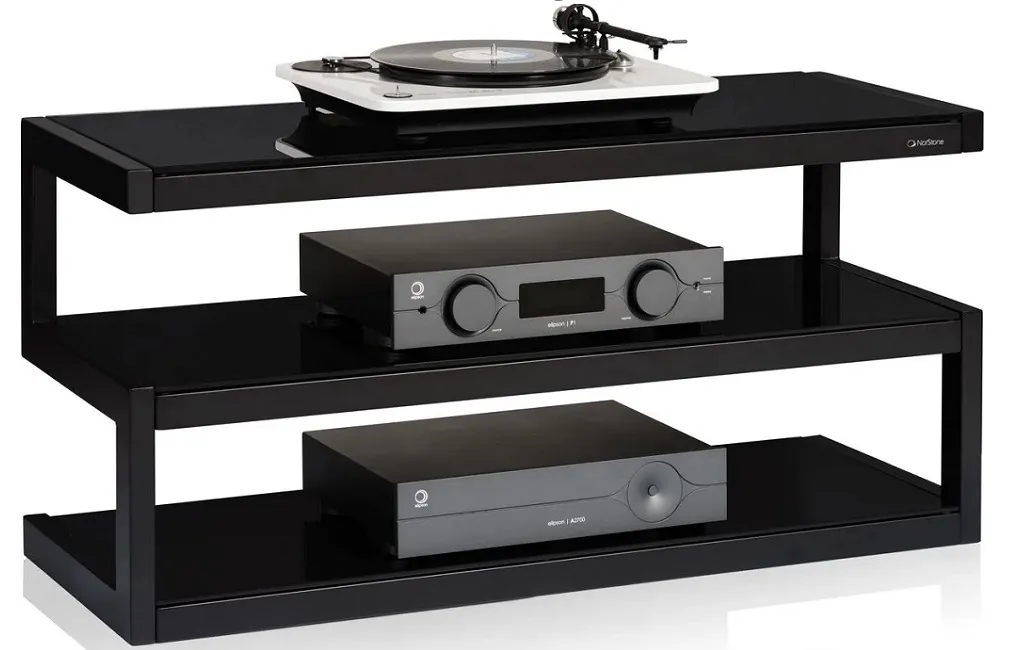 Стойки и тумбы для HI-FI техники NORSTONE ESSE AV FURNITURE BLACK SATIN