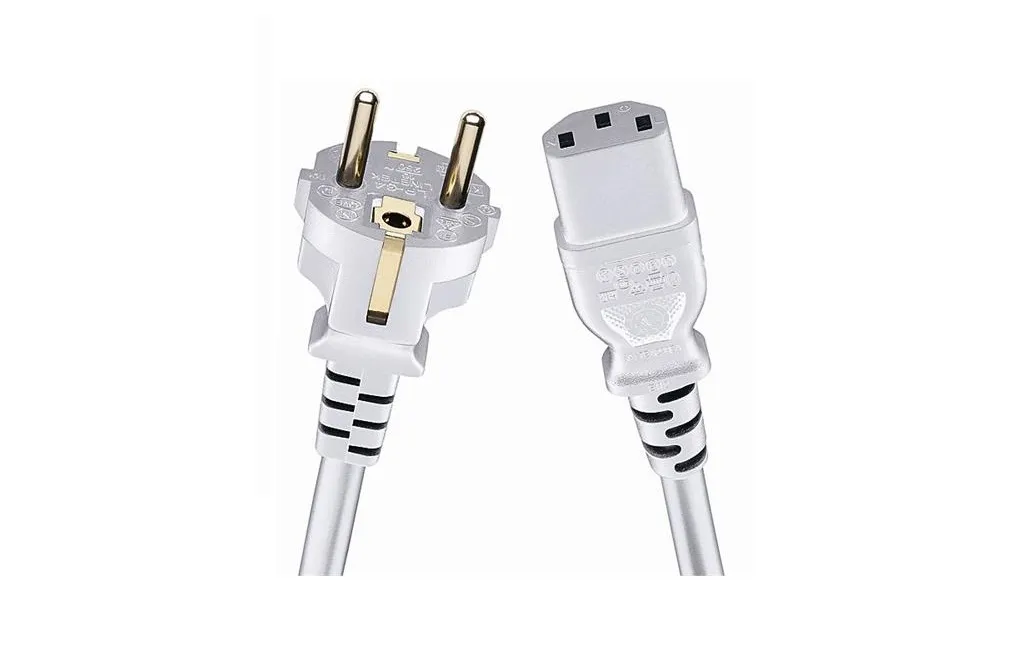 Силові кабелі Oehlbach Powercord C13/150 White, 1.5m