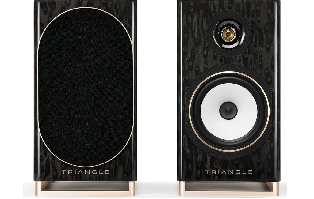 Активная полочная акустика Triangle Capella Black