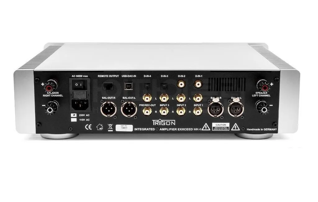 Стерео підсилювачі Trigon EXXCEED Amplifier Black