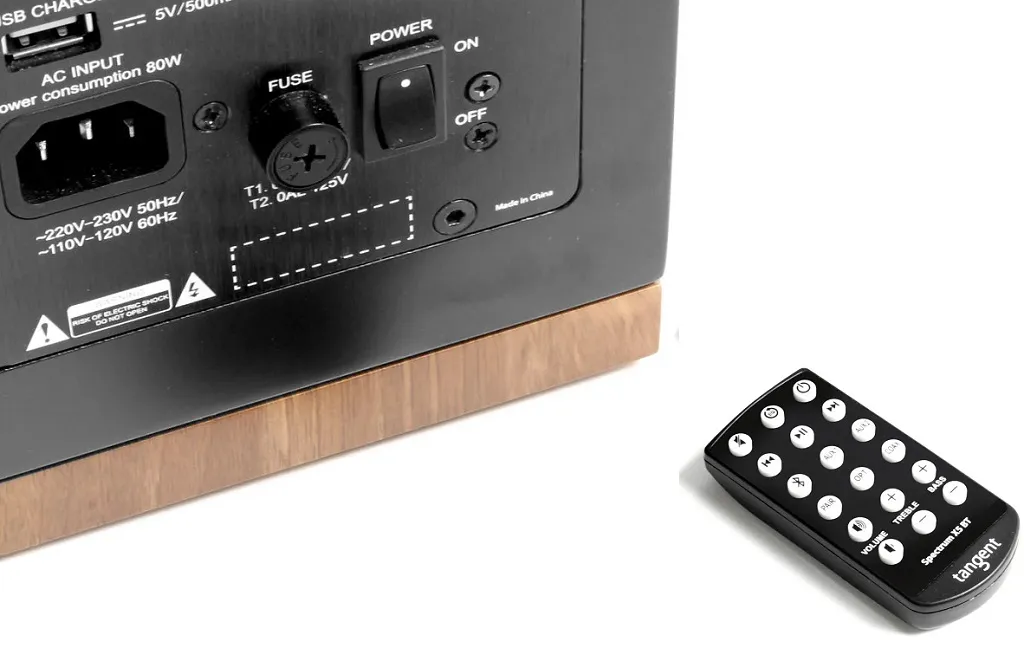 Активная полочная акустика Tangent Spectrum X5 BT Phono Black