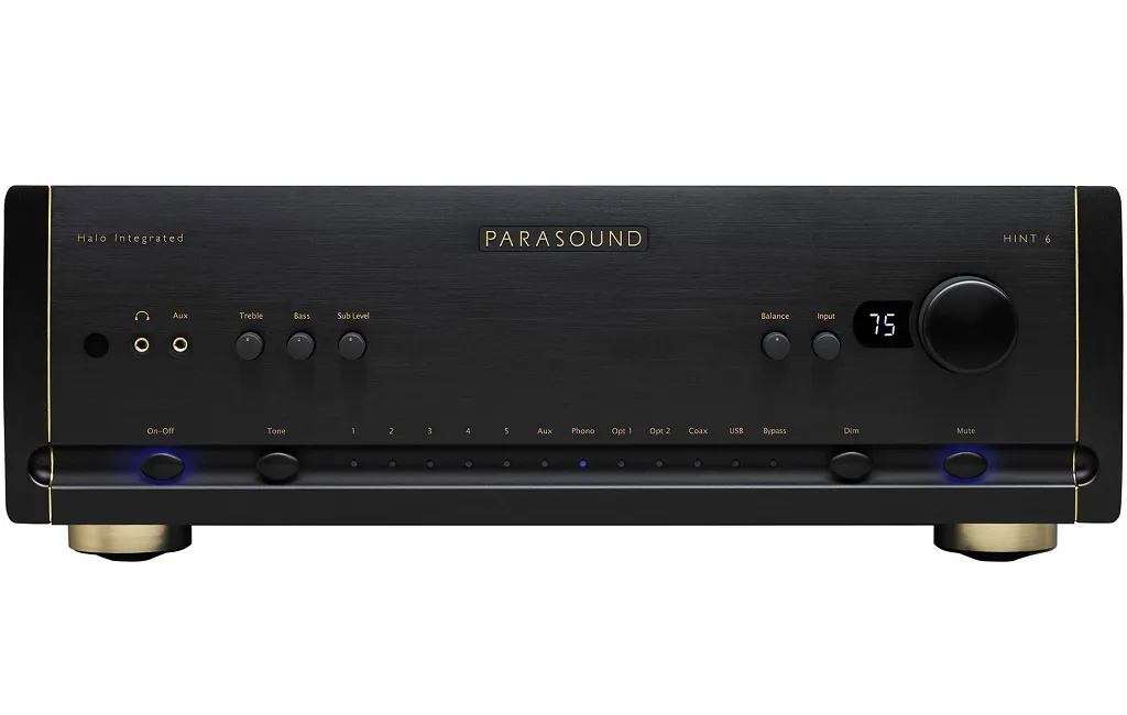 Стерео підсилювачі Parasound HINT6 Black