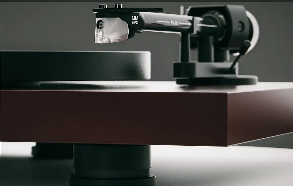 Програвач вінілу Pro-Ject Debut EVO 2 Pick It MM EVO Satin Wine Red