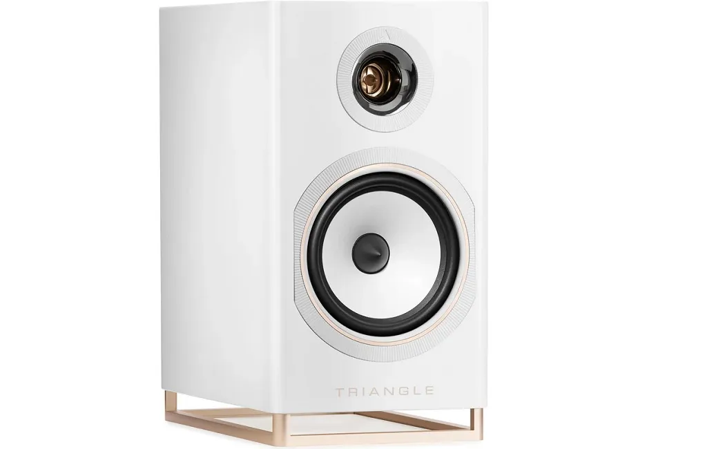 Активна полична акустика Triangle Capella Space White