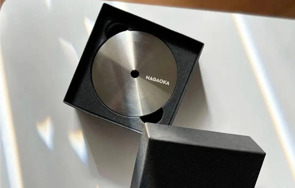 Прижимы (клэмпы) NAGAOKA STB-SU01 Record Stabilizer 600 GRAM (NICKLE/SILVER)