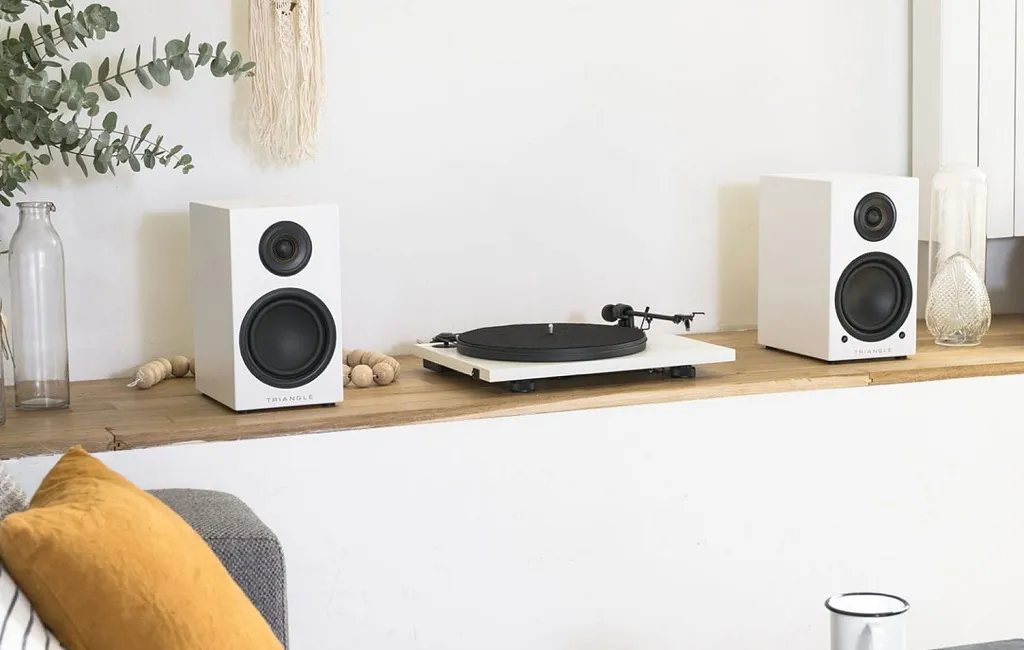 Активная полочная акустика Triangle LN01A Mat White